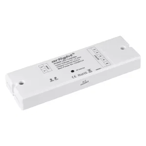 Контроллер SR-2839W White (12-24 В,240-480 Вт,RGBW,ПДУ сенсор)) (Arlight, IP20 Пластик, 1 год)