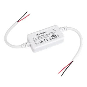 Диммер ARL-SIRIUS-TUYA-DIM-SUF Slim (12-24V, 1x6A, 2.4G) (Arlight, IP20 Пластик, 3 года)