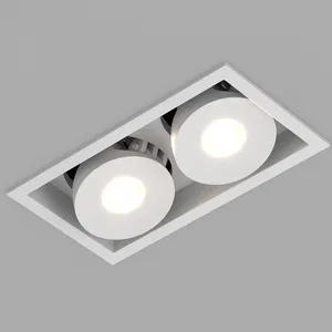 Светильник CL-SIMPLE-S148x80-2x9W Day4000 (WH, 45 deg) (Arlight, IP20 Металл, 3 года)