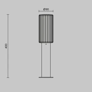 Ландшафтный светильник Outdoor O502FL-01B