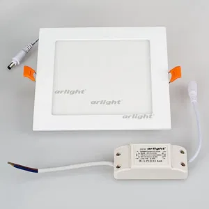 Светильник DL-172x172M-15W White (Arlight, IP40 Металл, 3 года)