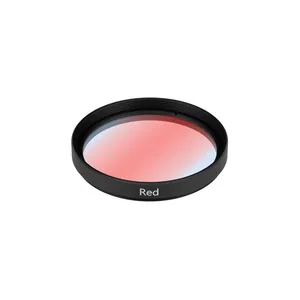 Светофильтр LGD-ARTIFACT-COLORFUL-FRAME-R55 (BK-RD) (Arlight, Металл)