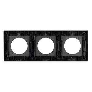 Рамка стеклянная FRM-GLARE-GC-3-BK (Arlight, -)