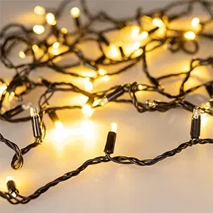 Светодиодная гирлянда ARD-STRING-CLASSIC-1000-BLACK-100LED-PULSE Warm (230V, 7W) (Ardecoled, IP65, 1 год)