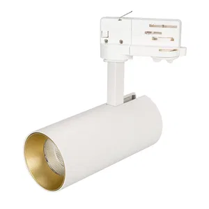 Светильник SP-POLO-TRACK-LEG-R65-8W Day4000 (WH-GD, 40 deg) (Arlight, IP20 Металл, 3 года)