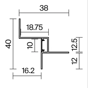 Профиль Led Strip 636024