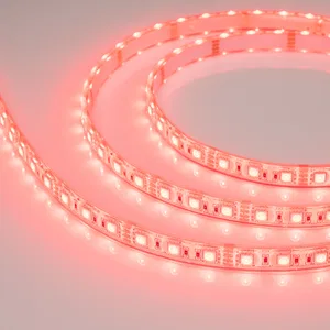 Лента герметичная RTW-PU-B60-12.5mm 12V RGB (14.4 W/m, IP68, Wire 2m, 5m) (Arlight, -)