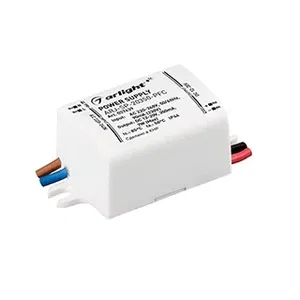 Блок питания ARJ-SP-20350-PFC (7W, 12-20V, 350mA) (Arlight, IP44 Пластик, 5 лет)