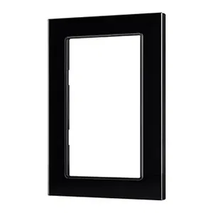 Рамка стеклянная FRM-GLARE-GS-D-BK (Arlight, -)
