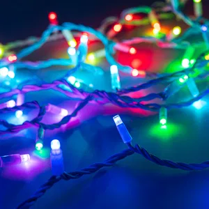 Светодиодная гирлянда ARD-STRING-PRO-10000-WHITE-100LED-LIVE RGB-DMX (24V, 10W) (Ardecoled, IP65, 2 года)