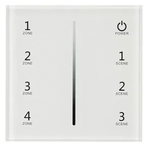Панель Sens SMART-P29-DIM White (230V, 4 зоны, 2.4G) (Arlight, IP20 Пластик, 5 лет)