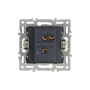 Механизм выключателя одноклавишный проходной SWT-MKP1-PL-GR (250V, 16A) (Arlight, -)