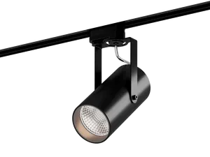 Трековый светильник HOKASU Tube Clip TR4 (85-160/ral9005 – 40w/5098/38deg)