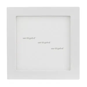 Светильник DL-192x192M-18W Warm White (Arlight, IP40 Металл, 3 года)