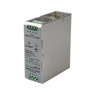 Блок питания ARV-DRP120-48-B (48V, 2.5A, 120W) (Arlight, IP20 Металл, 5 лет)