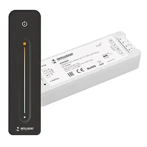 INTELLIGENT ARLIGHT Диммер SMART-SET-PWM-102-72-MIX-SUF Black (12-24V, 2x5A, ПДУ LINE, 2.4G) (IARL, Контроллер)