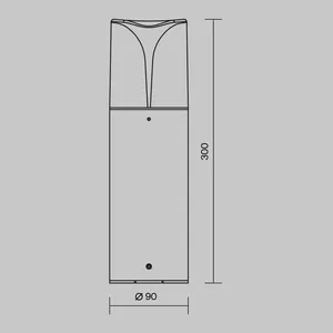 Ландшафтный светильник Outdoor O017FL-01B