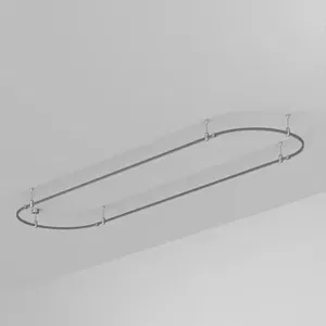 Основание ART-APRIORI-OVAL-ROD-200-3000x1000 (TN) (Arlight, IP20 Металл, 3 года)