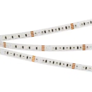 Лента RT 2-5000 24V RGB 8mm (3838, 120 LED/m, LUX) (Arlight, 11 Вт/м, IP20)