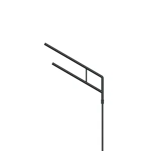 Кронштейн OXOR-SG2-1300x108-L1500 BLACK (Arlight, Сталь)