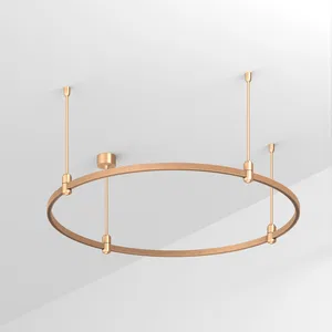 Основание ART-APRIORI-ROUND-ROD-400-R1000 (GD) (Arlight, IP20 Металл, 3 года)