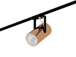 Трековый светильник HOKASU Tube Clip TR2 (85-160/ral9005 – 30w/3090/15deg)
