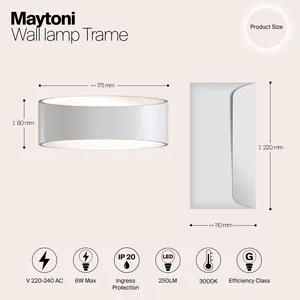 Настенный светильник (бра) Maytoni C806WL-L5W