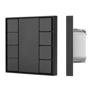 INTELLIGENT ARLIGHT Панель KNX-223-8-BLACK (BUS) (IARL, IP20 Пластик, 3 года)