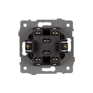 Механизм выключателя одноклавишный перекрёстный SWT-MKX1-PL-WH-V (250V, 10A) (Arlight, -)