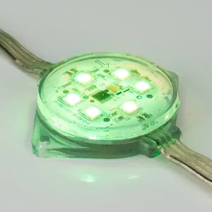 Флэш-модуль ARL-PRO-D50-6LED RGB 12V Прозрачный (Arlight, Пластик, 3 года)