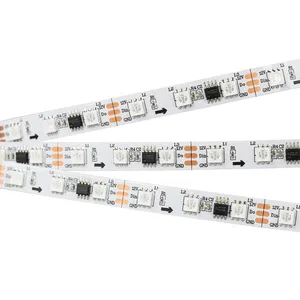 Лента SPI-5000-5060-60 12V Cx3 RGB (10mm, 14.4W/m, IP20) (Arlight, бегущий огонь)