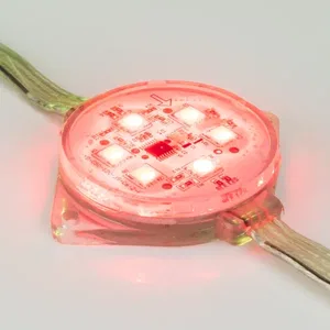 Флэш-модуль ARL-PRO-D50-6LED RGB 12V Прозрачный (Arlight, Пластик, 3 года)