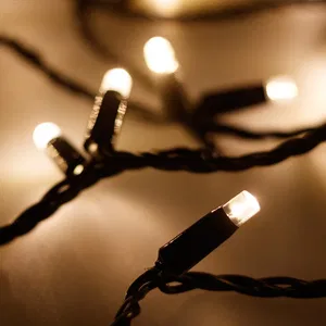 Светодиодная гирлянда ARD-STRING-CLASSIC-10000-BLACK-100LED-STD WARM (230V, 7W) (Ardecoled, IP65, 1 год)