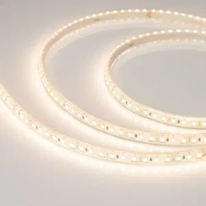 Лента герметичная RTW-PU-A120-10.5mm 12V Warm3000 (16.8 W/m, IP68, Wire 2m, 5m) (Arlight, -)