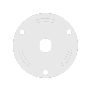 Крышка для TUBE 55 mm 3 паза (RAW)