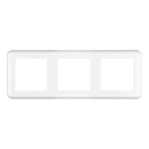 Рамка пластиковая FRM-VERSA-PL-3-WH (Arlight, -)