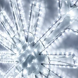 Фигура светодиодная ARD-SNOWFLAKE-M11-1250x1200-604LED White (230V, 36.5W) (Ardecoled, IP65, 1 год)