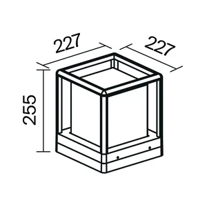 Ландшафтный светильник Outdoor O455FL-01GF