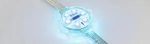 Модуль управляемый VISOR-DMX-5060-6-24V RGB 120deg (D40x12mm, 1.5W, IP68) (Arlight, Пластик, 3 года)