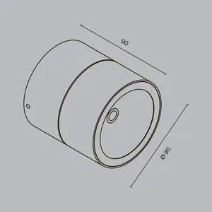 Уличный потолочный светильник Outdoor O310CL-L7GF3K