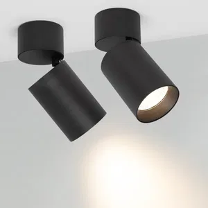 Светильник SP-POLO-SURFACE-FLAP-R85-15W Warm3000 (BK-BK, 40 deg) (Arlight, IP20 Металл, 3 года)