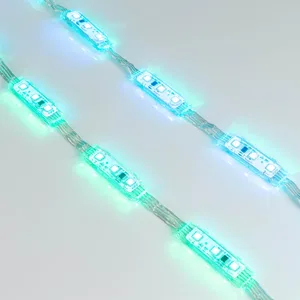 Модуль управляемый DMX-B3 12V RGB (0.72W, IP68, 140 deg) (Arlight, Пластик, 3 года)