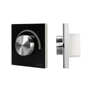 Панель Rotary SMART-P28-DIM Black (12-24V, 2.4G) (Arlight, IP20 Пластик, 5 лет)