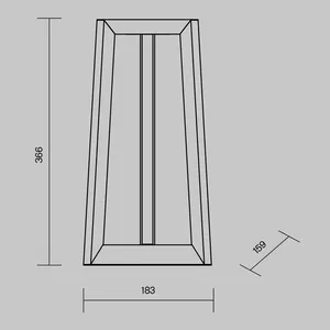 Ландшафтный светильник Outdoor O466FL-L12B3K