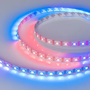Лента SPI-B60-10mm 12V RGB-PX1-RAM (9.3 W/m, IP20, 5060, 5m) (Arlight, бегущий огонь)