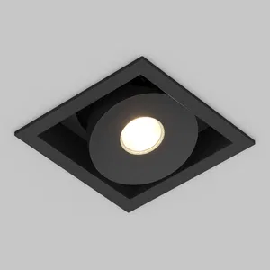 Светильник CL-SNODO-LUM-S80x80-9W Warm3000 (BK, 45 deg) (Arlight, IP20 Металл, 3 года)