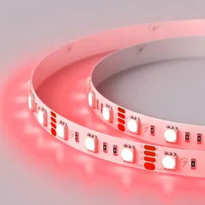 Лента RT-B60-10mm 12V RGB (14.4 W/m, IP20, 5060, 5m) (Arlight, Открытый)