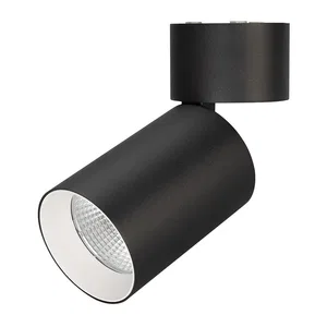 Светильник SP-POLO-SURFACE-FLAP-R85-15W Day4000 (BK-WH, 40 deg) (Arlight, IP20 Металл, 3 года)