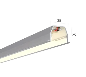 Линейный светильник HOKASU 35/25 IN (Anod/2000mm/LT70 — 3K/44W)