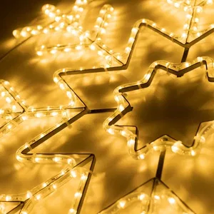 Фигура светодиодная ARD-SNOWFLAKE-M8-950x950-540LED Warm (230V, 33W) (Ardecoled, IP65, 1 год)